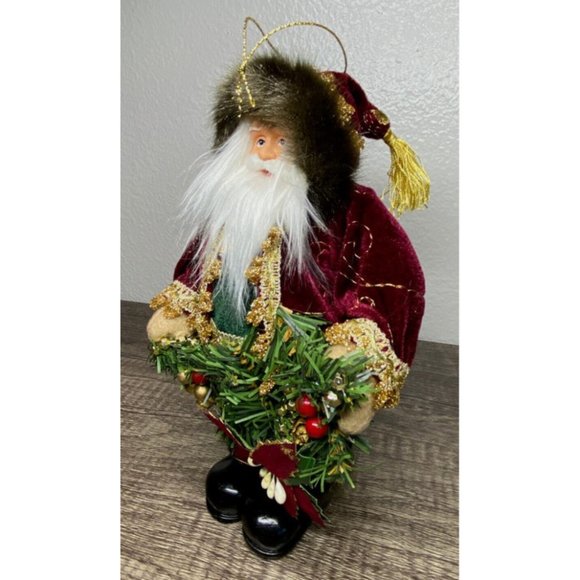 Home for the Holidays Visions of Santa Ornament 8" Christmas - New With Tag - Picture 9 of 12